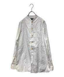 POLO COUNTRY（ポロカントリー）の古着「ノーカラーシャツ」｜ホワイト