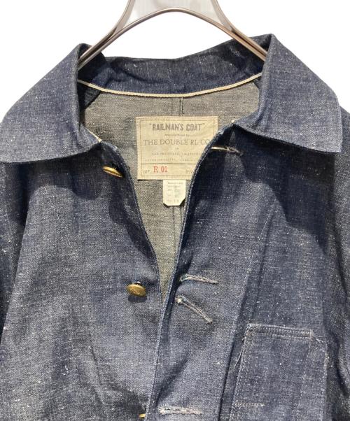RRL（ダブルアールエル）RRL (ダブルアールエル) RAILMANS COAT インディゴ サイズ:38の古着・服飾アイテム
