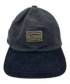 Mr.FATMANミスターファットマン）の古着「ロゴキャップ」｜ブラック