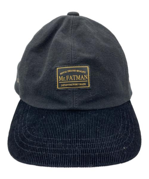 Mr.FATMAN（ミスターファットマン）Mr.FATMAN (ミスターファットマン) ロゴキャップ ブラック サイズ:ＦＲＥＥの古着・服飾アイテム