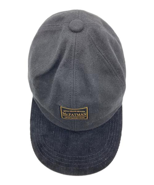 Mr.FATMAN（ミスターファットマン）Mr.FATMAN (ミスターファットマン) ロゴキャップ ブラック サイズ:ＦＲＥＥの古着・服飾アイテム