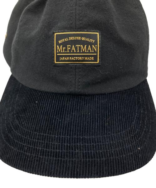 Mr.FATMAN（ミスターファットマン）Mr.FATMAN (ミスターファットマン) ロゴキャップ ブラック サイズ:ＦＲＥＥの古着・服飾アイテム