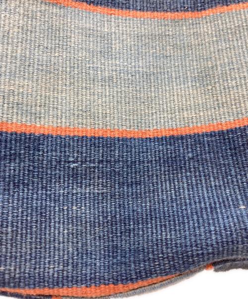 RRL（ダブルアールエル）RRL (ダブルアールエル) ハンドウーブンインディゴストライプトート インディゴの古着・服飾アイテム