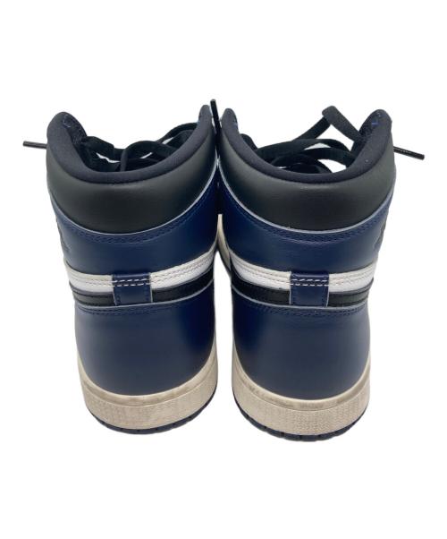 NIKE（ナイキ）NIKE (ナイキ) Air Jordan 1 Retro High OG ネイビー サイズ:26cmの古着・服飾アイテム