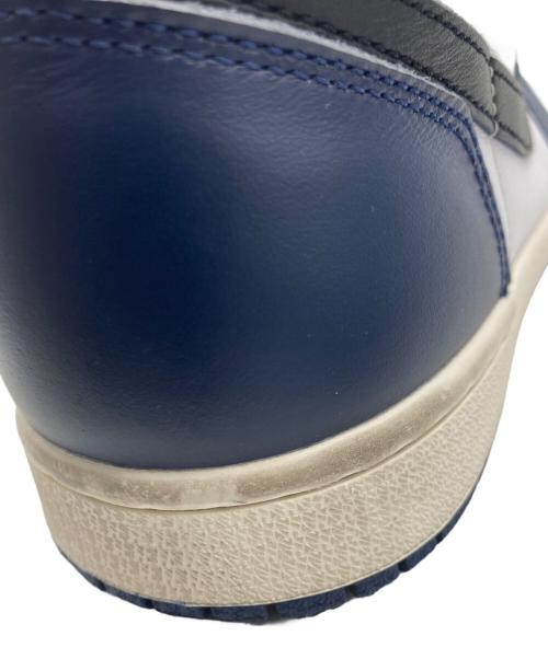 NIKE（ナイキ）NIKE (ナイキ) Air Jordan 1 Retro High OG ネイビー サイズ:26cmの古着・服飾アイテム