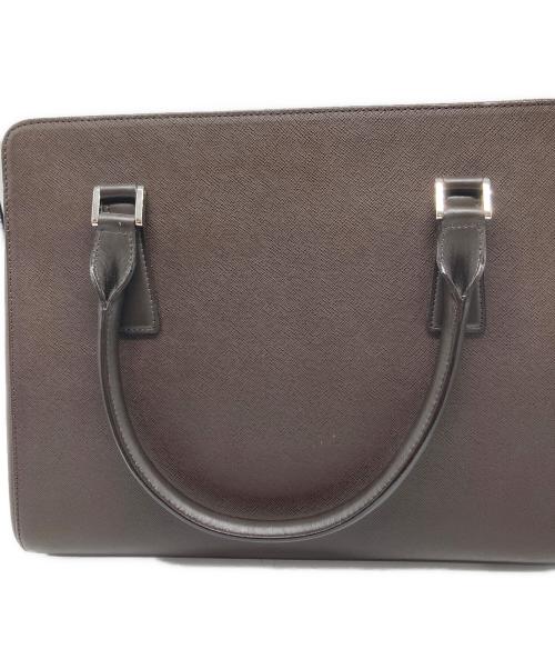 BURBERRY（バーバリー）BURBERRY (バーバリー) サフィアーノレザーハンドバッグ ブラウン サイズ:ＦＲＥＥの古着・服飾アイテム