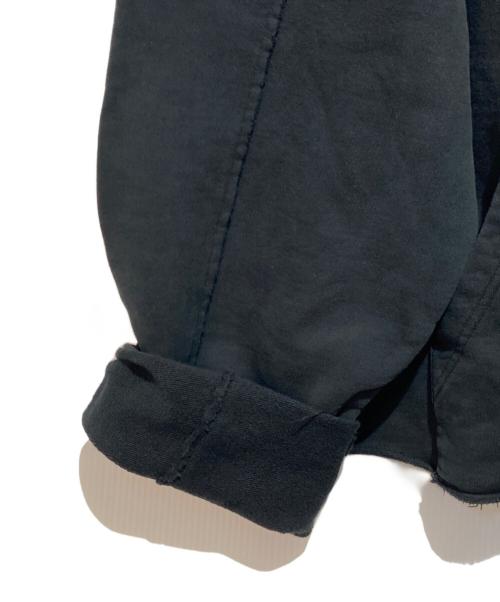 44 LABEL GROUP（フォーティーフォーレーベルグループ）44 LABEL GROUP (フォーティーフォーレーベルグループ) カットオフプリントパーカー ブラック サイズ:Lの古着・服飾アイテム