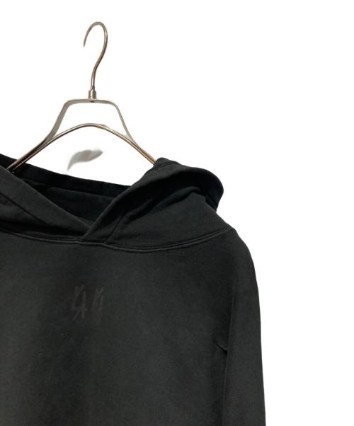 44 LABEL GROUP（フォーティーフォーレーベルグループ）44 LABEL GROUP (フォーティーフォーレーベルグループ) カットオフプリントパーカー ブラック サイズ:Lの古着・服飾アイテム