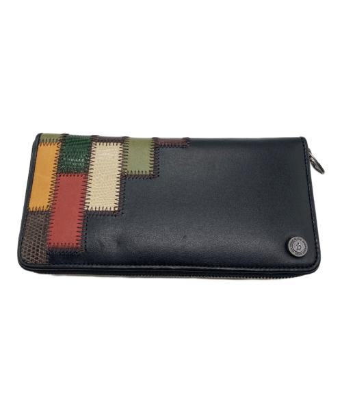JAM HOME MADE（ジャムホームメイド）JAM HOME MADE (ジャムホームメイド) GLAM (グラム) GAUDY ZIP WALLET ブラックの古着・服飾アイテム