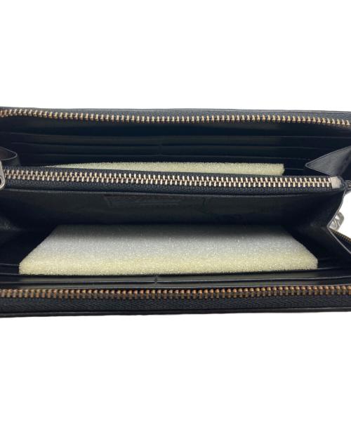 JAM HOME MADE（ジャムホームメイド）JAM HOME MADE (ジャムホームメイド) GLAM (グラム) GAUDY ZIP WALLET ブラックの古着・服飾アイテム