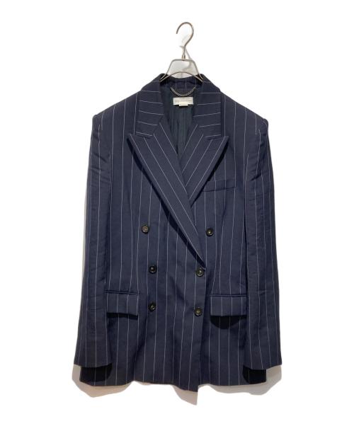STELLA McCARTNEY（ステラマッカートニー）STELLA McCARTNEY (ステラマッカートニー) ストライプセットアップ ネイビー サイズ:44の古着・服飾アイテム