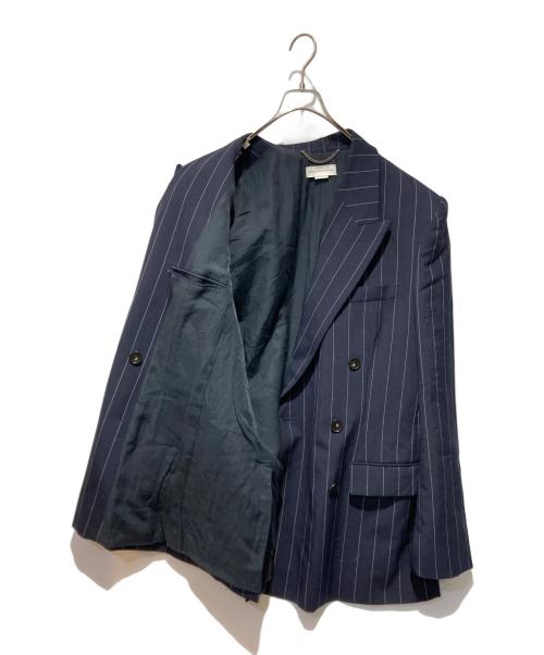 STELLA McCARTNEY（ステラマッカートニー）STELLA McCARTNEY (ステラマッカートニー) ストライプセットアップ ネイビー サイズ:44の古着・服飾アイテム