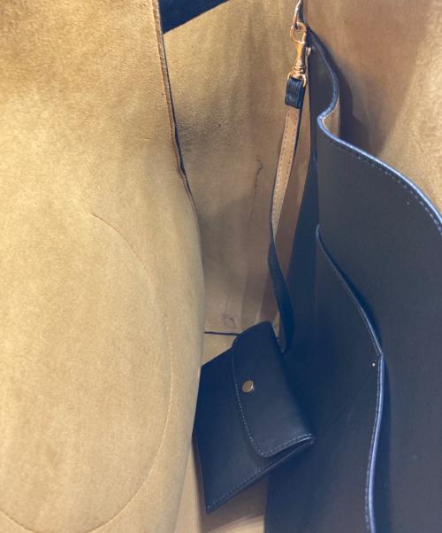 STELLA McCARTNEY（ステラマッカートニー）STELLA McCARTNEY (ステラマッカートニー) スクエアトートバッグ ブラックの古着・服飾アイテム
