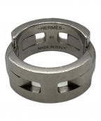 HERMESエルメス）の古着「ターボリング」｜シルバー