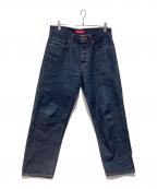 SUPREMEシュプリーム）の古着「25FW Rigid Loose Fit Selvedge Jean」｜インディゴ