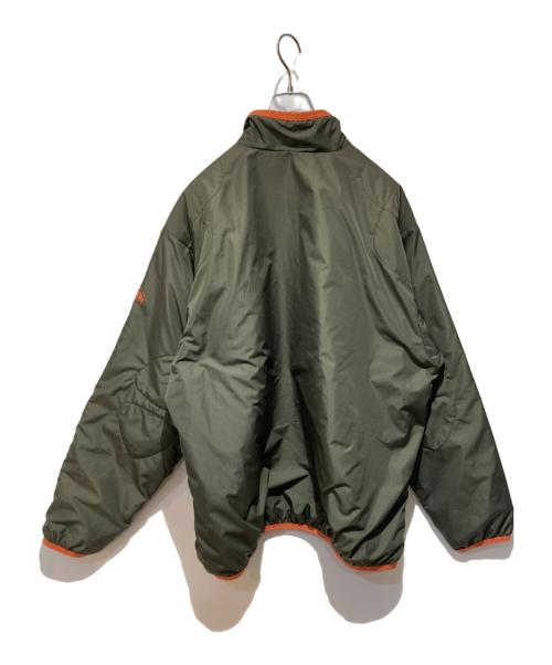 NIKE ACG（ナイキエーシージー）NIKE ACG (ナイキエーシージー) 00’s ハーフジップ中綿ジャケット オリーブ×オレンジ サイズ:XXLの古着・服飾アイテム