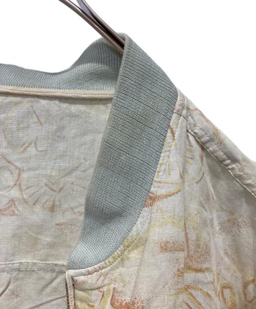 Yves Saint Laurent（イヴサンローラン）Yves Saint Laurent (イヴサンローラン) ブルゾン ベージュ サイズ:100の古着・服飾アイテム