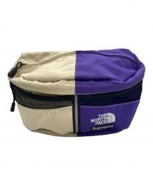 SUPREME×THE NORTH FACE（シュプリーム×ザ ノース フェイス）の古着「Split Waist Bag」｜ベージュ×パープル