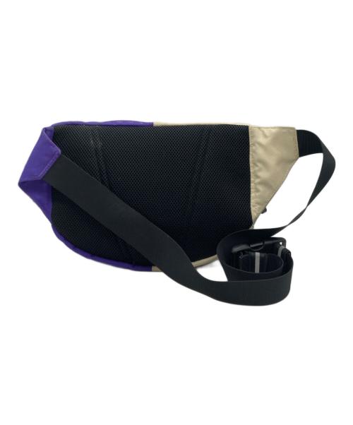 SUPREME（シュプリーム）SUPREME (シュプリーム) THE NORTH FACE (ザ ノース フェイス) Split Waist Bag ベージュ×パープルの古着・服飾アイテム
