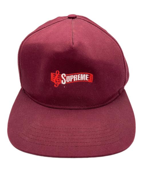 SUPREME（シュプリーム）Supreme (シュプリーム) Seccharin 5-Panel Cap ボルドーの古着・服飾アイテム