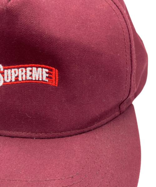 SUPREME（シュプリーム）Supreme (シュプリーム) Seccharin 5-Panel Cap ボルドーの古着・服飾アイテム