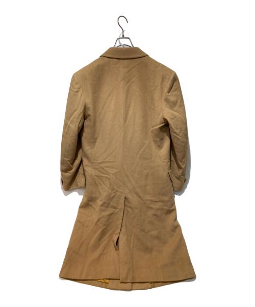 Mark Powell（マーク・ポウエル）Mark Powell (マーク・ポウエル) カシミヤ混ロングコート ベージュ サイズ:36の古着・服飾アイテム