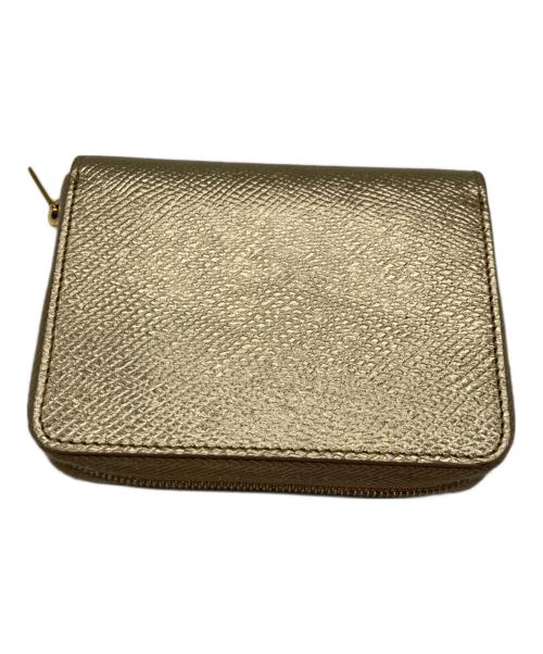 CELINE（セリーヌ）CELINE (セリーヌ) コンパクトウォレット ゴールドの古着・服飾アイテム