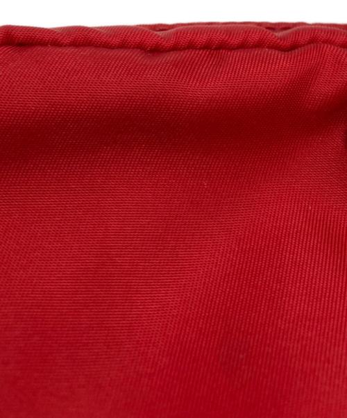 PRADA（プラダ）PRADA (プラダ) ナイロンミニポーチ レッドの古着・服飾アイテム