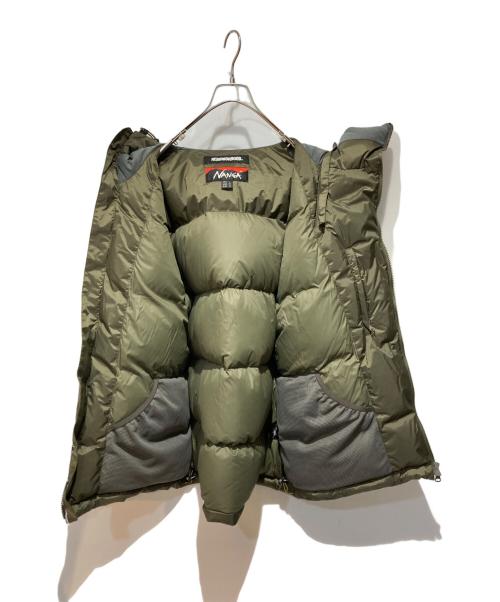 NANGA（ナンガ）NANGA (ナンガ) NEIGHBORHOOD (ネイバーフッド) DOWN JACKET グリーン サイズ:Lの古着・服飾アイテム