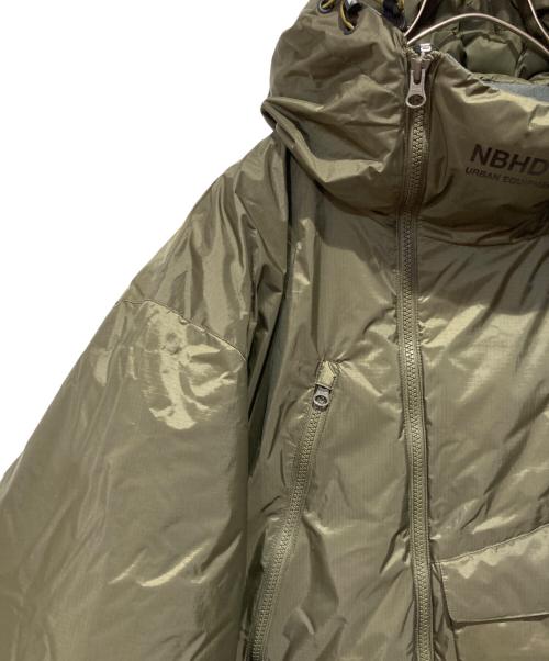 NANGA（ナンガ）NANGA (ナンガ) NEIGHBORHOOD (ネイバーフッド) DOWN JACKET グリーン サイズ:Lの古着・服飾アイテム