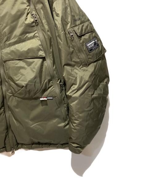 NANGA（ナンガ）NANGA (ナンガ) NEIGHBORHOOD (ネイバーフッド) DOWN JACKET グリーン サイズ:Lの古着・服飾アイテム