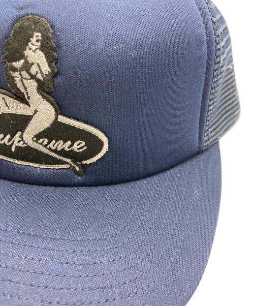 SUPREME（シュプリーム）SUPREME (シュプリーム) メッシュキャップ ネイビーの古着・服飾アイテム