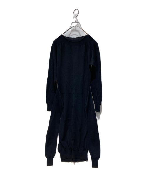 MM6 Maison Margiela（エムエムシックスメゾンマルジェラ）MM6 Maison Margiela (エムエムシックスメゾンマルジェラ) ニットワンピース ブラック サイズ:XSの古着・服飾アイテム