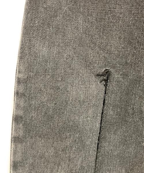 Maison Margiela（メゾンマルジェラ）Maison Margiela (メゾンマルジェラ) ベルト付きスリットジーンズ ブラック サイズ:40の古着・服飾アイテム