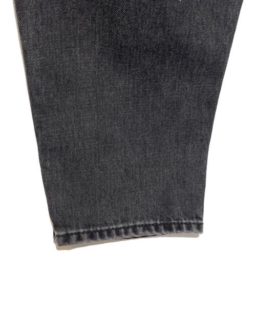 Maison Margiela（メゾンマルジェラ）Maison Margiela (メゾンマルジェラ) ベルト付きスリットジーンズ ブラック サイズ:40の古着・服飾アイテム