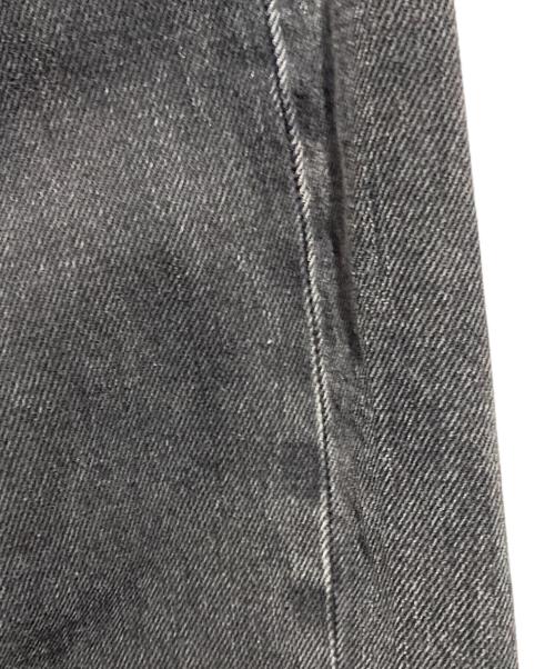 Maison Margiela（メゾンマルジェラ）Maison Margiela (メゾンマルジェラ) ベルト付きスリットジーンズ ブラック サイズ:40の古着・服飾アイテム