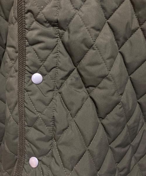 MACPHEE（マカフィー）MACPHEE (マカフィー) キルティング クルーネックジャケット オリーブ サイズ:36の古着・服飾アイテム