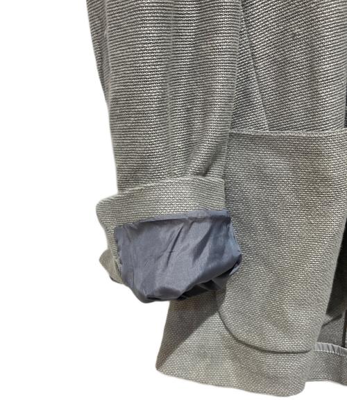 CIRCOLO 1901（チルコロ1901）CIRCOLO 1901 (チルコロ1901) リネン2Bジャケット グレー サイズ:50の古着・服飾アイテム
