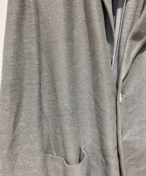 CIRCOLO 1901（チルコロ1901）CIRCOLO 1901 (チルコロ1901) リネン2Bジャケット グレー サイズ:50の古着・服飾アイテム
