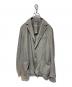 CIRCOLO 1901（チルコロ1901）の古着「リネン2Bジャケット」｜グレー