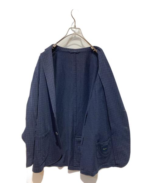 giannetto（ジャンネット）giannetto (ジャンネット) コットンテーラードジャケット ネイビー サイズ:50の古着・服飾アイテム