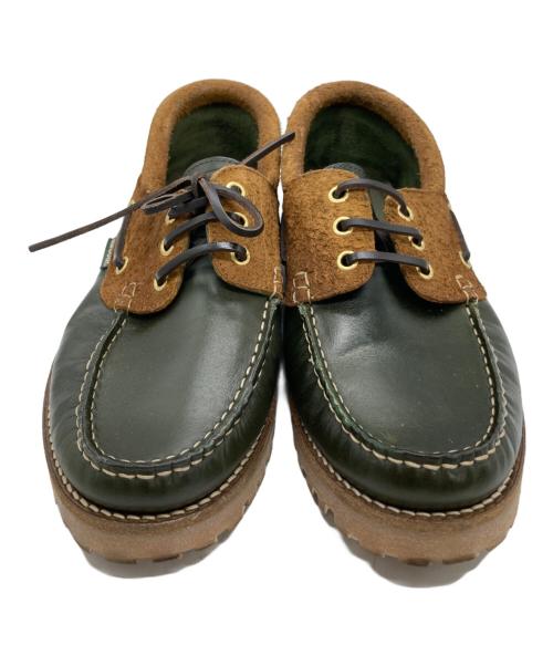 Barbour（バブアー）Barbour (バブアー) Deck Boat Shoes グリーン サイズ:7の古着・服飾アイテム