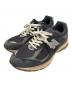 NEW BALANCE（ニューバランス）の古着「ローカットスニーカー」｜グレー×アイボリー