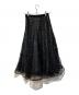CELFORD (セルフォード) バリエーションチュールフレアスカート ブラック サイズ:36 未使用品：10000円