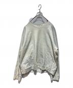 ANCELLMアンセルム）の古着「BRIDGE SWEAT SHIRT(LAKE)」｜ベージュ