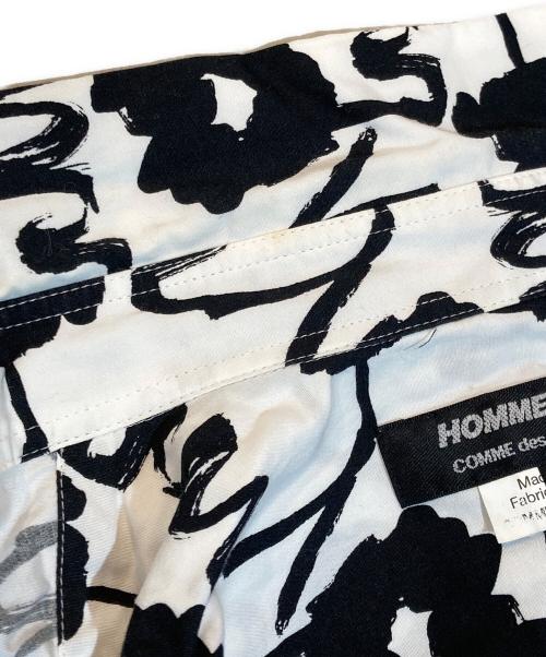 COMME des GARCONS HOMME DEUX（コムデギャルソン オム ドゥ）COMME des GARCONS HOMME DEUX (コムデギャルソン オム ドゥ) 総柄シャツ ブラック サイズ:Mの古着・服飾アイテム