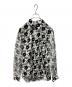 COMME des GARCONS HOMME DEUX（コムデギャルソン オム ドゥ）の古着「総柄シャツ」｜ブラック