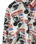 中古・古着 Hysteric Glamour (ヒステリックグラマー) HAIR CUT柄 レギュラーカラーシャツ ホワイト サイズ:M：12000円