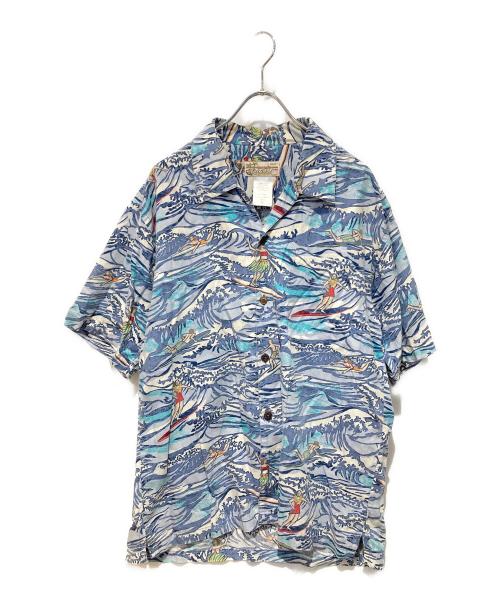 pataloha（パタロハ）pataloha (パタロハ) アロハシャツ ブルー サイズ:Mの古着・服飾アイテム