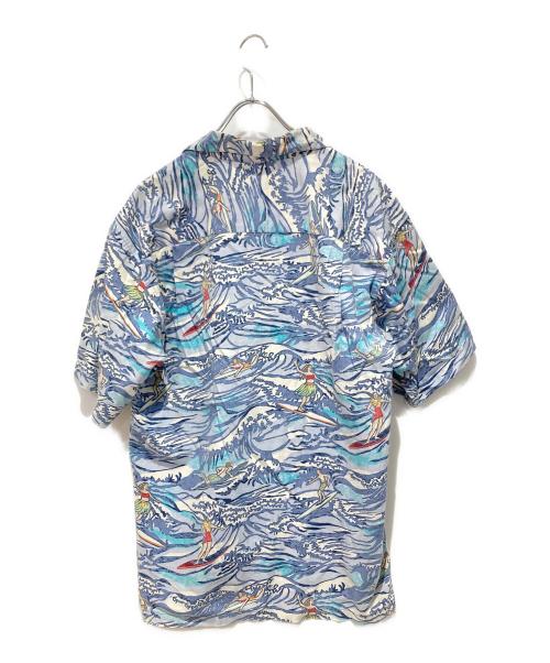 pataloha（パタロハ）pataloha (パタロハ) アロハシャツ ブルー サイズ:Mの古着・服飾アイテム